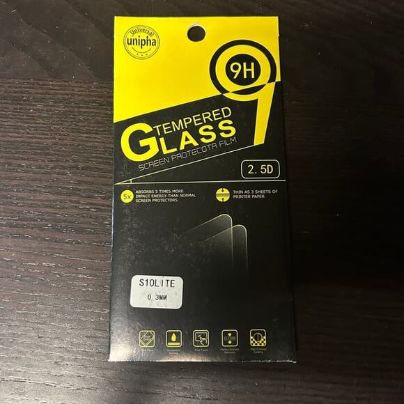 New Samsung Galaxy S10 Lite Tempered Glass Phone Screen Protector Film - Picture 3 of 3